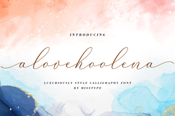 Alove Hoolena: A Dynamic Script Font for Modern Campaigns