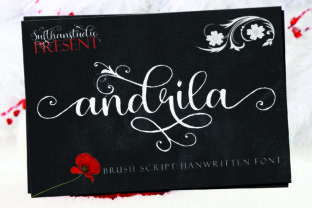 Andrila: A Sweet Script Font for Editorial Elegance