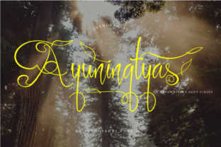 Ayuningtyas: A Script Font for Standout Digital Designs