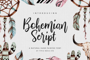 Bohemian Script: A Fresh Handwritten Font for Modern Editorial Design