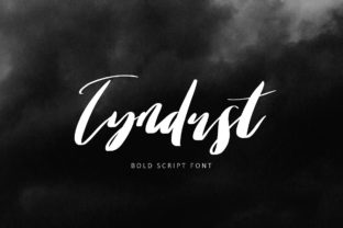 Bring Your Creations to Life with Tyndust Script Font