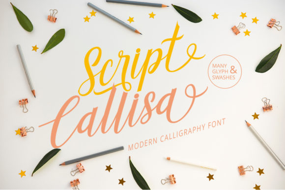 Callisa Script: A Designer's Take on a Premium Display Font