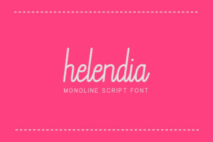 Helendia: A Versatile Script Font for Editorial Design