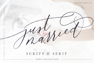 Just Married Duo: A Script Font for Romantic Editorial Design