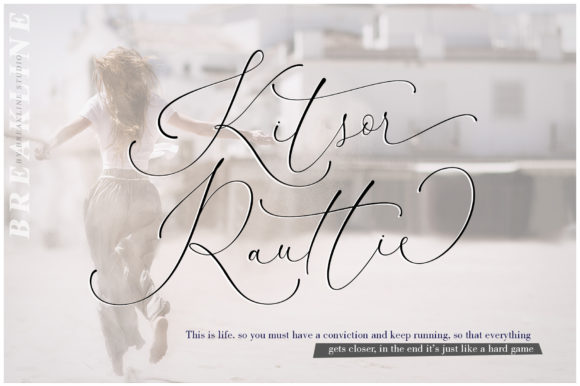 Kitsor Rauttie Font for Editorial Design