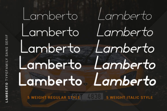 Lamberto Family: A Versatile Sans Serif for Editorial Design