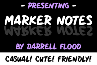 Marker Notes: A Handwritten Font for Modern Campaigns