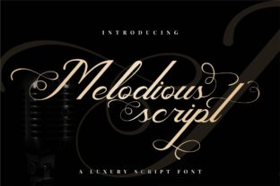 Melodious Script: A Luxurious Font for Branding