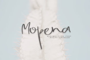 Mopena: A Modern Handwritten Font for Web Design