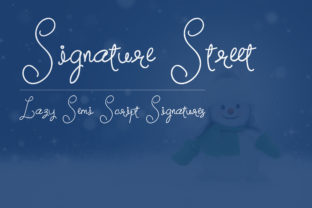 Signature Street: The Handwritten Font That Boosts Campaign Clarity