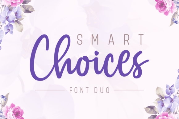 Smart Choices Duo: A Font That Brings Handmade Projects to Life