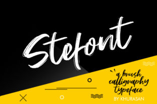 Stefont: A Handwritten Font for Craft Projects