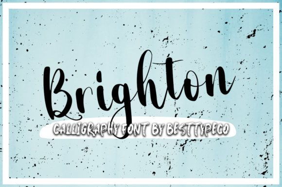 The Brighton: A Fresh Script Font for Web Design