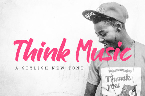 Think Music Font for Branding That Feels Personal and Polished