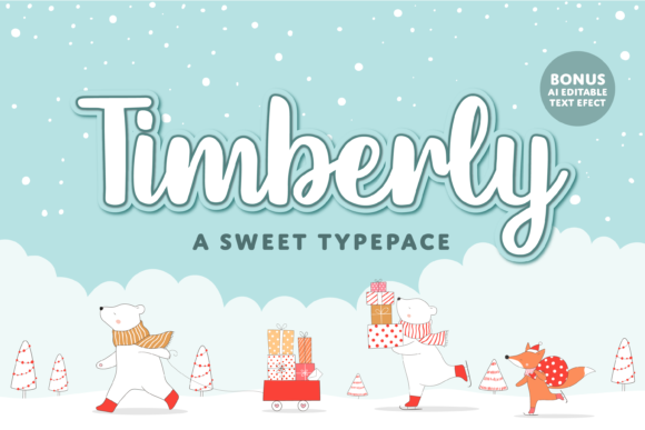 Timberly: A Handwritten Script Font for Editorial Design